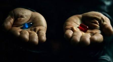 The Matrix konusu kırmızı hap mavi hap